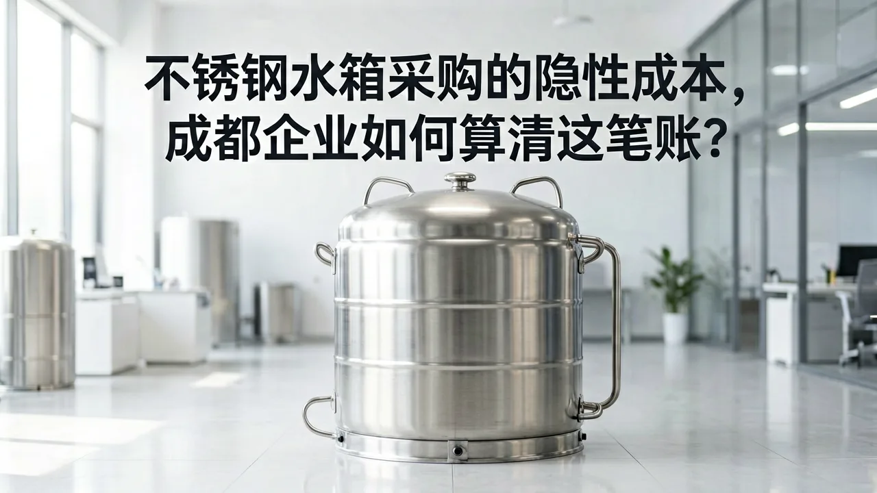不锈钢水箱采购的隐性成本,成都企业如何算清这笔账